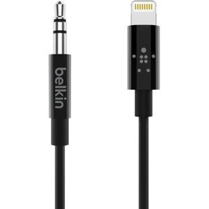 Belkin kábel Lightning-3,5mm jack 0,9m čierny