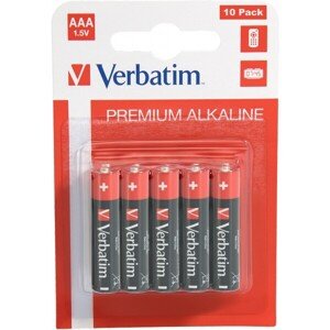 Verbatim AAA alkalické batérie LR3 10x