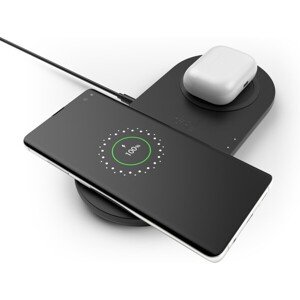 Belkin BOOST CHARGE duálna 10W bezdrôtová nabíjačka čierna