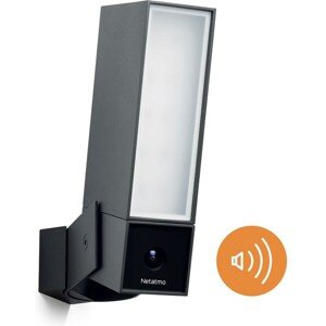 Netatmo Smart Outdoor Camera with Siren inteligentná vonkajšia kamera čierna