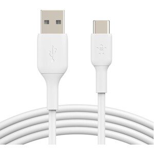 Belkin BOOST Charge USB-C/USB-A kábel, 2m, biely