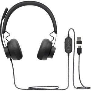 Logitech Zone Wired MSFT Teams náhlavná súprava