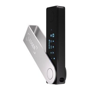 Ledger Nano X krypto peňaženka (iOS/Android/Windows/MacOS/Linux) čierna