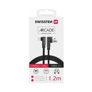 SWISSTEN Arcade Textile kábel