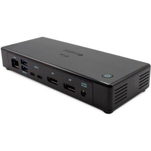 i-tec Thunderbolt 3 / USB-C Dual DisplayPort 4K Docking Station Power Delivery 85W