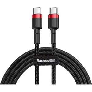 Baseus Cafule kábel USB-C PD 2.0 60W (20V/3A) 1m červený/čierny