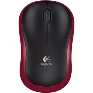Logitech Wireless Mouse M185 bezdrôtová myš červená