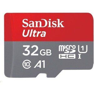 SanDisk Ultra MicroSDHC A1 Class 10 UHS-I Android pamäťová karta 32GB + adaptér (SDSQUA4-032G-GN6TA)