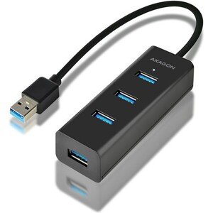 AXAGON HUES2B 4x USB3.0 CHARGING húb micro USB napr. konektor