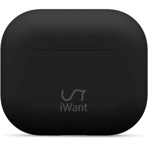 iWant AirPods 3. generácia ultra-tenké puzdro čierne