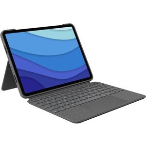 Logitech Combo Touch puzdro s CZ/SK klávesnicou iPad Pro 11' (1.2.3.4. gen) sivé
