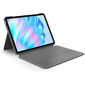 Logitech Combo Touch púzdro s CZ/UK klávesnicou pre iPad Air 11" (M2) šedé