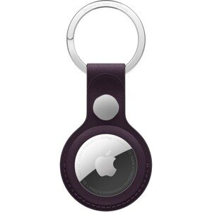 Apple FineWoven kľúčenka na AirTag černicová