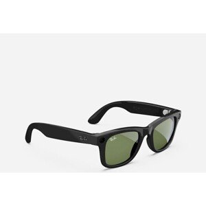 Ray-Ban Meta Wayfarer štandardné múdre okuliare lesklé čierne
