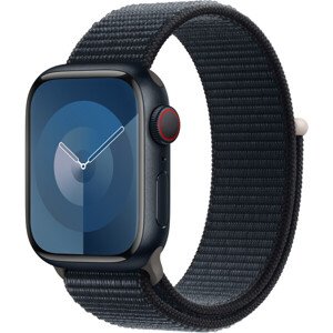 Apple Watch 41/40/38mm temne atramentový prevliekací športový remienok