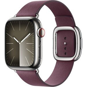 Apple Watch 41/40/38mm Morušovo červený remienok s modernou prackou S
