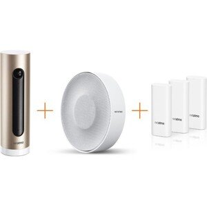 Netatmo sada domáca kamera + siréna + senzory