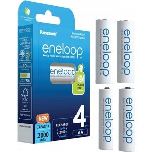 Panasonic Eneloop AA nabíjacia batéria 2000 mAh (4ks)