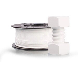 Filament PM tlačová struna/filament 1,75 PETG biela, 1 kg