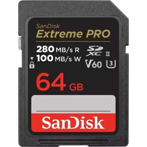 SanDisk SDXC karta 64GB Extreme PRO