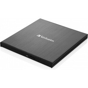 VERBATIM externá mechanika DVD-RW napaľovačka USB-C, čierna + NERO