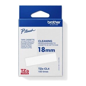 Brother TZECL4 čistiaca páska pre tlačovú hlavu 18 mm