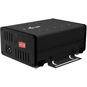 i-tec 180W nabíjací húb čierny