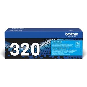Brother TN320C tonerová kazeta azúrová