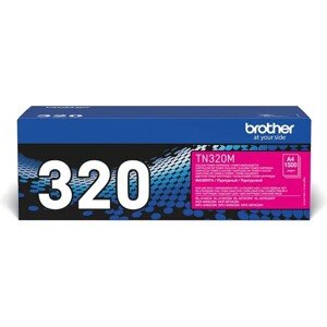 Brother TN320M tonerová kazeta purpurová
