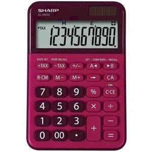 Sharp ELM335BRD kalkulačka červená