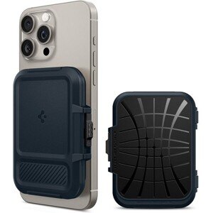 Spigen Lock Fit MagSafe Wallet peňaženka tmavo modrá