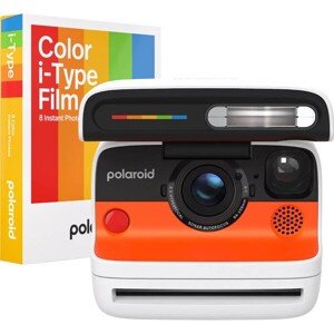 Polaroid Flip biely + balenie farebných filmov (8 fotografií)
