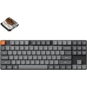 Keychron K1 Max herná klávesnica (US) sivá
