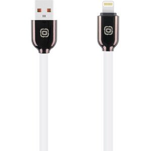 OBAL:ME Sleek USB-A/Lightning kábel biely