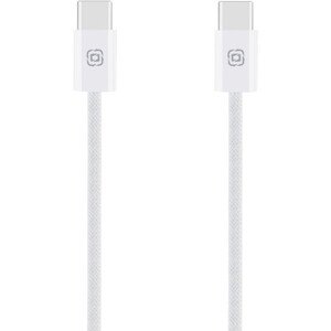 OBAL:ME Super Fast USB-C/USB-C pletený kábel (60W) 1m biely