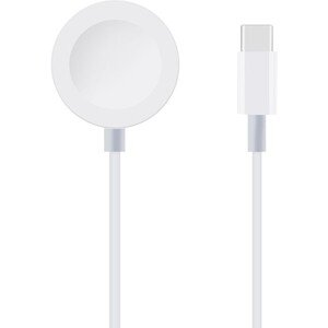 OBAL:ME USB-C nabíjací kábel pre Apple Watch biely