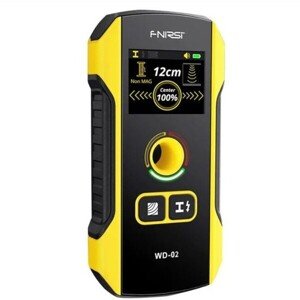 FNIRSI WD-02 Detektor káblov, železa, dreva s LCD displejom