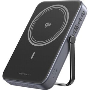 UGREEN Uno MagSafe/Qi2 Powerbanka so stojanom, 10000 mAh, 20W, tmavo šedá