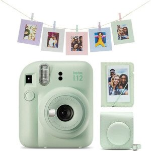Fujifilm Instax Mini 12 Mega Pack zelený