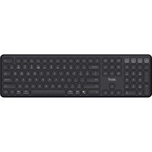 Trust VAIYA MULTIDEVICE klávesnica čierna (US layout)
