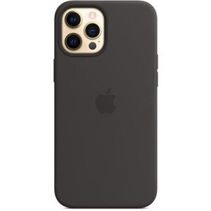 Apple silikónový kryt s MagSafe na iPhone 12 Pro Max čierny