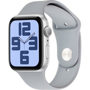 OBAL:ME Silikónový Remienok pre Apple Watch 42-49mm (M-L) sivý
