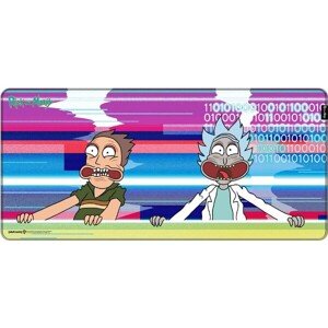 Herná podložka Rick and Morty - Glitched XL