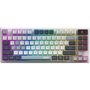 MSI FORGE GK600 TKL Sky bezdrôtová herná klávesnica CZ/SK