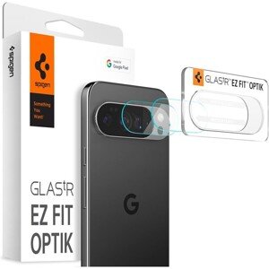Spigen Glass tR EZ Fit Optik 2 Pack tvrdené sklo na fotoapará Google Pixel 10 Pro číre