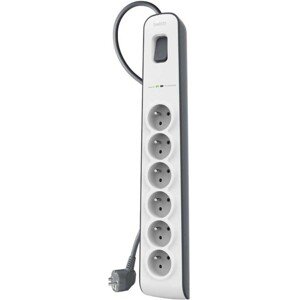Belkin prepäťová ochrana BSV603 6 zásuviek biela