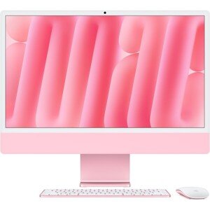 Apple iMac 24" M4 (2024) 8CPU/8GPU/16GB/256GB ružový