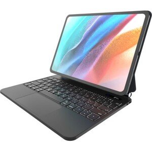 FIXED Typee púzdro s bezdrôtovou klávesnicou iPad 10,9" (2022)/iPad 11" (2025), CZ, čierna