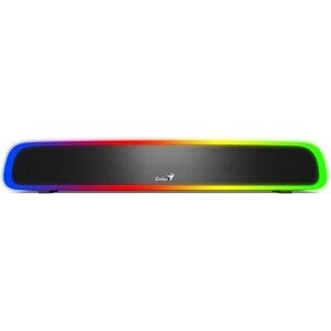 Genius USB SoundBar 200BT s RGB podsvietením čierny