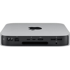 Apple Mac mini / M2 / 8GB / 256GB SSD / strieborný